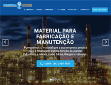 Tablet Screenshot of comercialcitycon.com.br